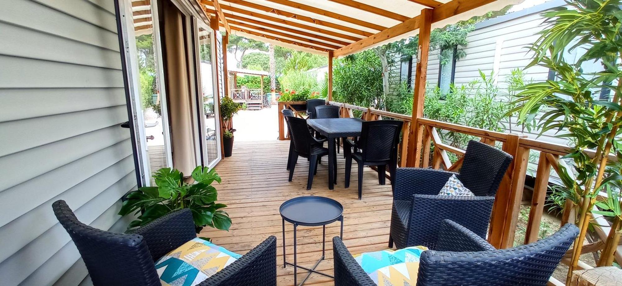 Happymobilhome Argeles-Sur-Mer -Plage A 500M- Camping 4 Etoiles Del Mar Buitenkant foto