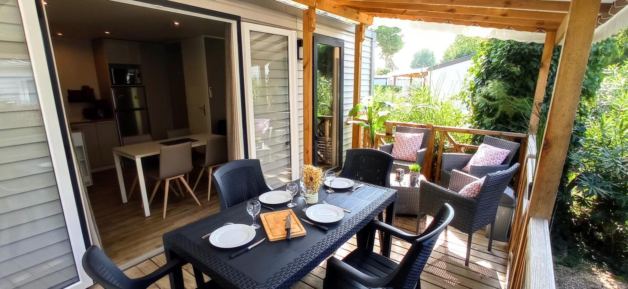Happymobilhome Argeles-Sur-Mer -Plage A 500M- Camping 4 Etoiles Del Mar Buitenkant foto